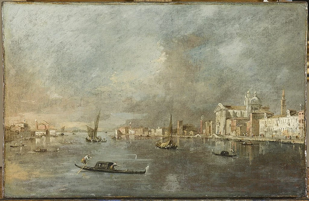 Veduta della Giudecca e le Zatteree - Louvre, Parigi